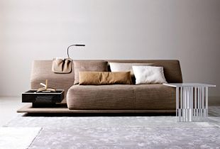 Sofa vải trong nội thất: tính năng vật liệu (23 ảnh)