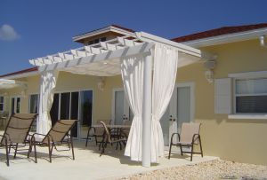 Gardiner til en arbor: vi dekorerer et eksteriør (23 bilder)