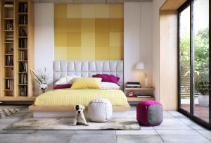 L'intérieur de la chambre jaune (44 photos): des intérieurs luxuriants pour la détente