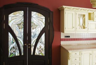 Art Nouveau πόρτες: μοντέρνα κομψότητα (22 φωτογραφίες)