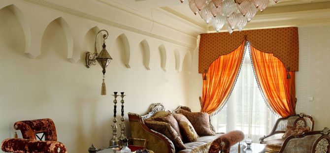 Orientalsk stil i interiøret i leiligheter og hus (89 bilder)