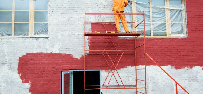 Jak pomalować fasadę domu
