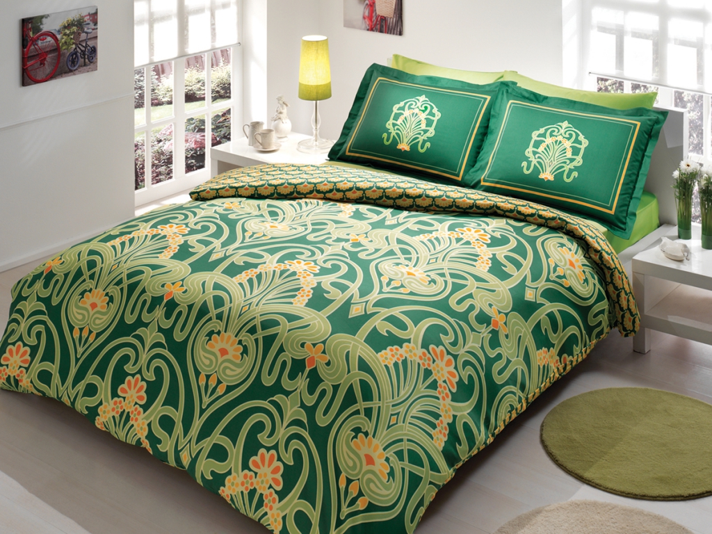 Πράσινο κρεβάτι