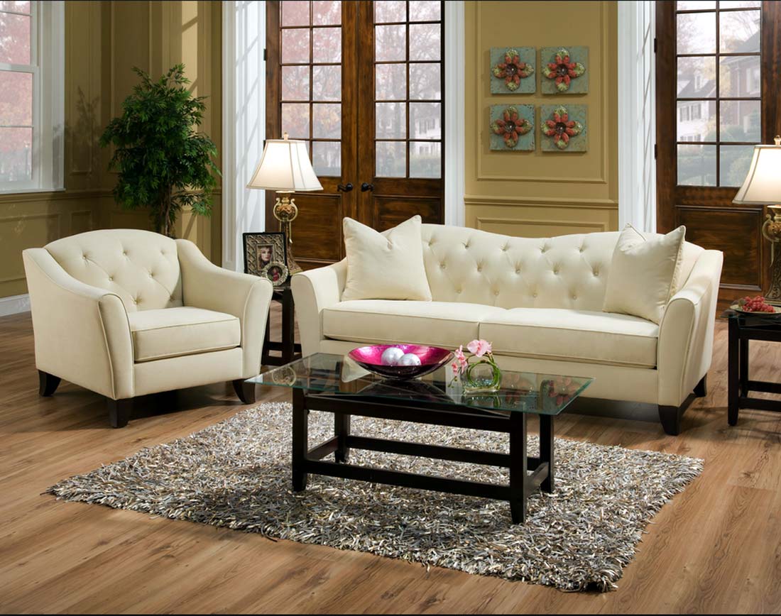 Λευκός καναπές