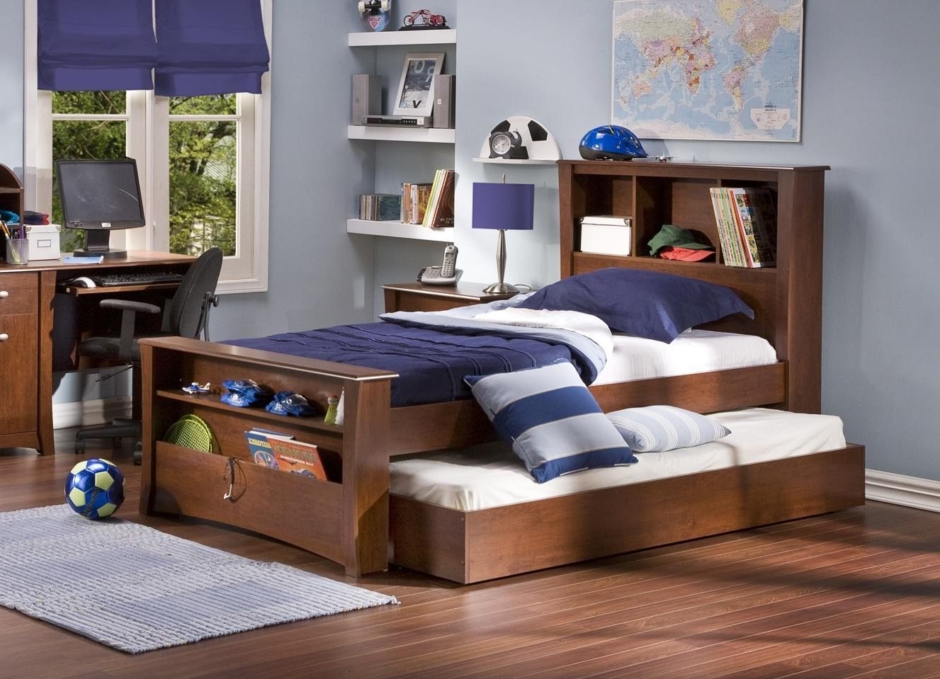 Επεκτάσιμο ξύλινο κρεβάτι