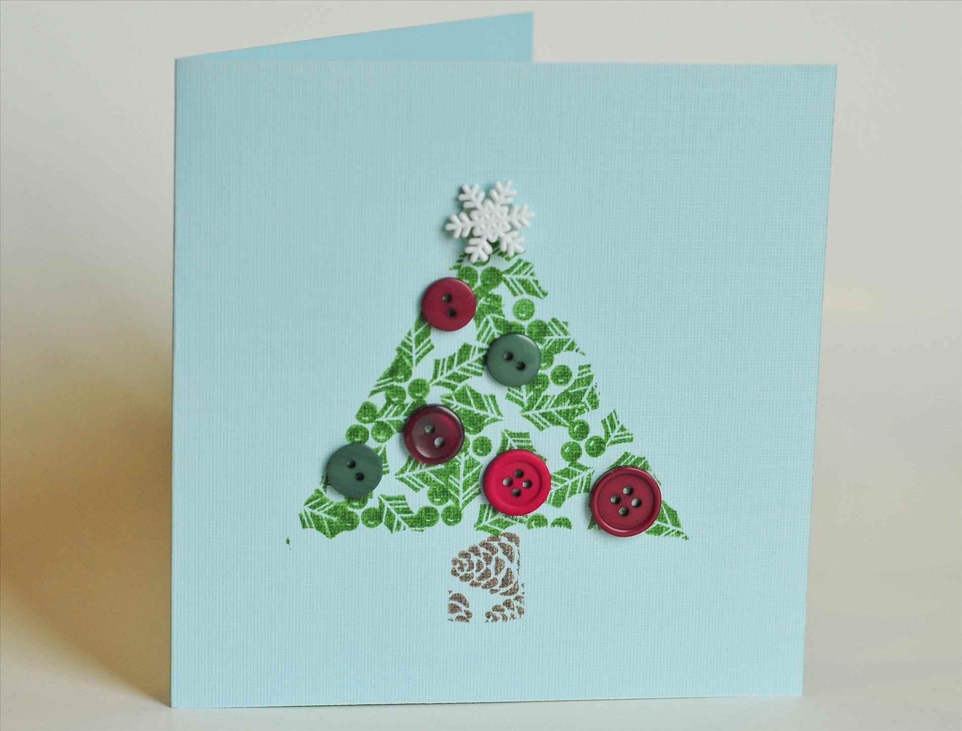Χριστουγεννιάτικη κάρτα με ψαροκόκαλο