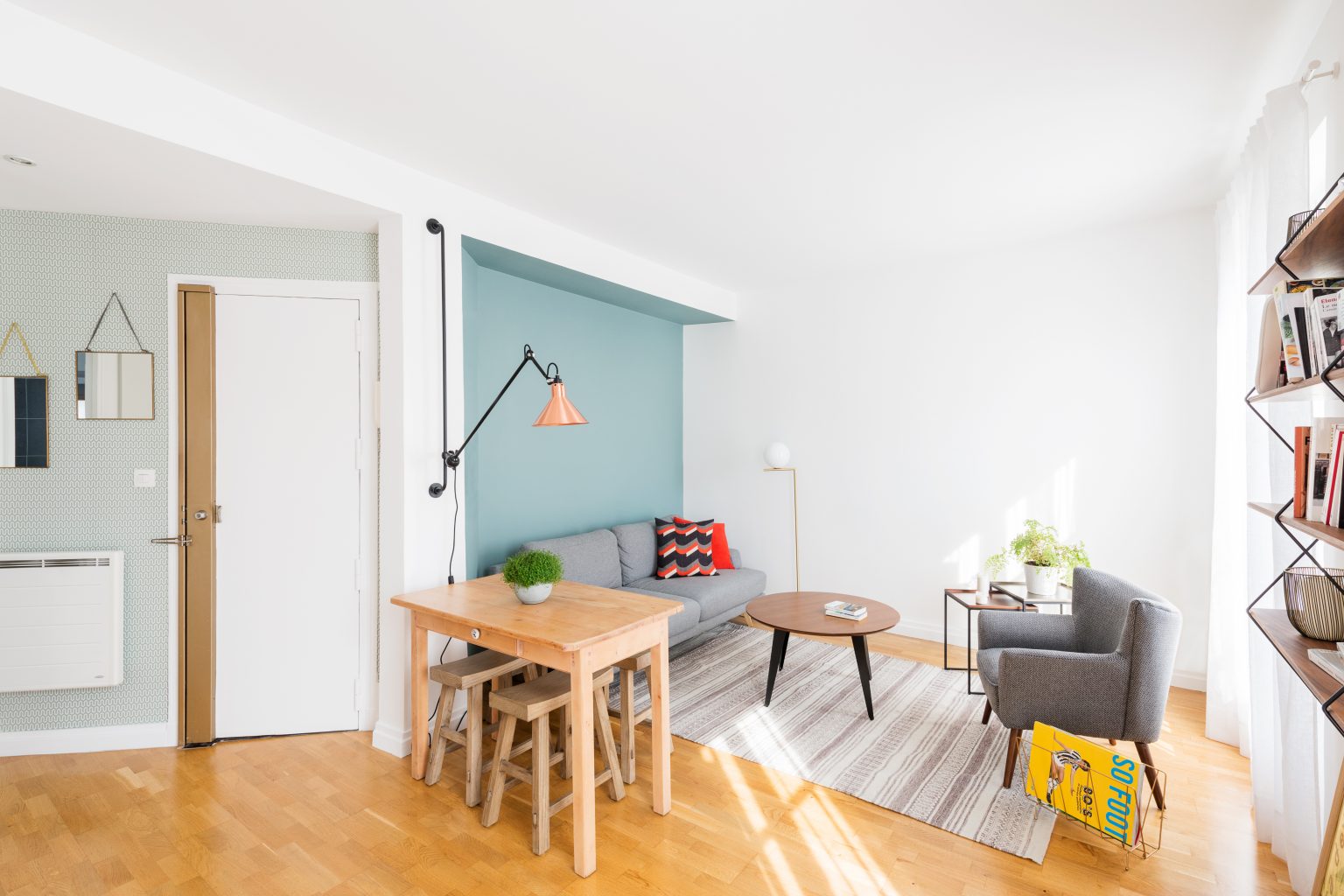 Σχεδιάστε ένα διαμέρισμα με ένα μικρό δωμάτιο