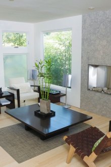 Bambu oturma odası iç yaşam