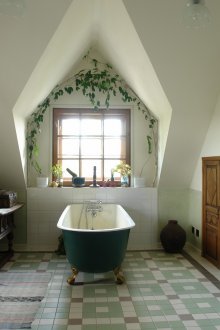 Grande bagno bellissimo in stile provenzale