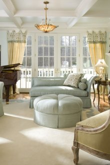 Elegant French-style living room decor