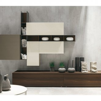 Modern furniture in the living room
