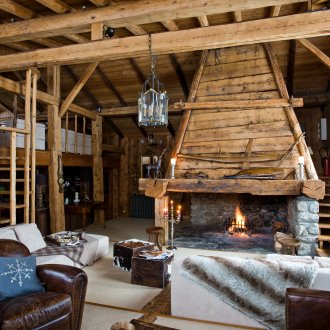Beau chalet de salon