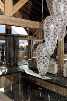 Salon de style chalet