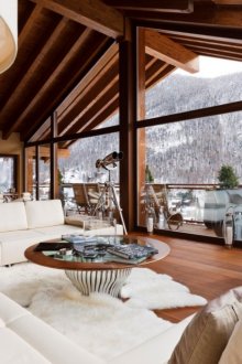 Intérieur vitré panoramique