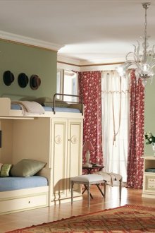 Chambre d'enfants de style italien