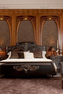 Art Nouveau ahşap çit