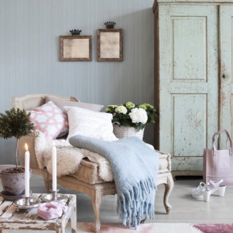 Shabby chic tarzında bir iç mekan yaratmak