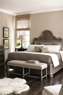 Beige Brown Stylish Bedroom