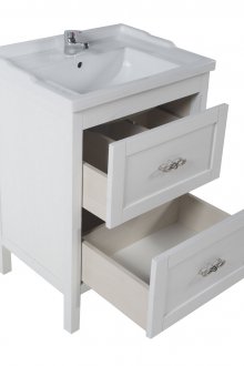 Banyo için beyaz kül dolabı