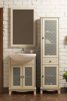 Kayın banyo mobilyaları