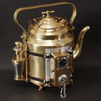 Steampunk çaydanlık