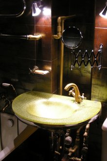 Steampunk Karanlık Banyo
