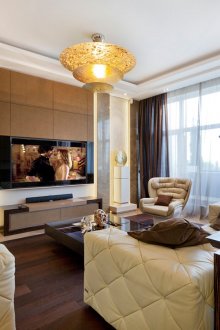Bej ve Kahverengi Art Deco Mobilya
