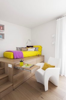 Kreşte rahat podyum