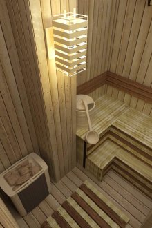 Petit sauna dans l'appartement