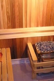 Beau design du sauna