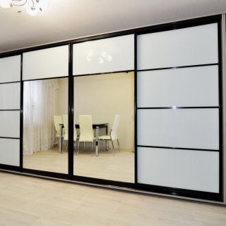 Large wardrobe with shelves