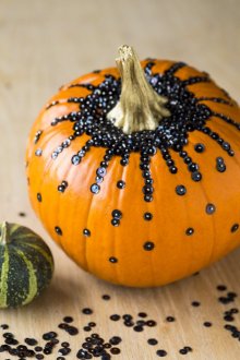 Décoration de paillettes de citrouille