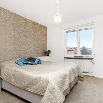 German style bedroom interior