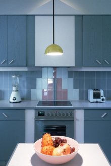 Simetrik mutfak tasarımı