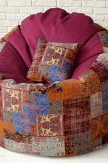 Çerçevesiz patchwork sandalye