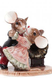 Figur tanzen Mäuse für die Innendekoration