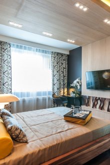 Chambre noire marron