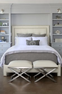Chambre gris crème