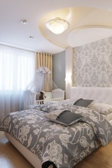 Chambre avec berceau