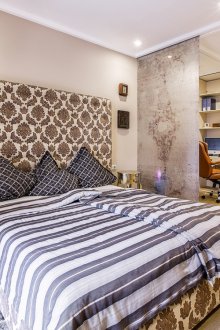 Interno camera da letto beige