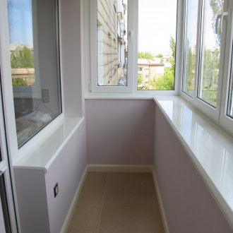 Balkon tasarımında alçıpan
