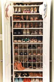 Shoe storage rack