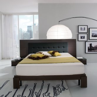 Muebles de estilo Art Nouveau en el dormitorio.