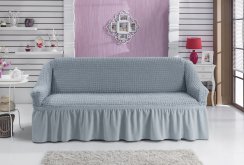 Gray sofa cover