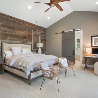 Scandinavian style bedroom