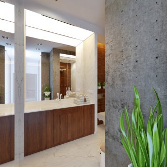 Banyo iç beton macun