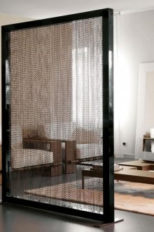 Oturma odasında sıradışı siyah ekran