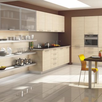 Beige ambientato in una cucina moderna