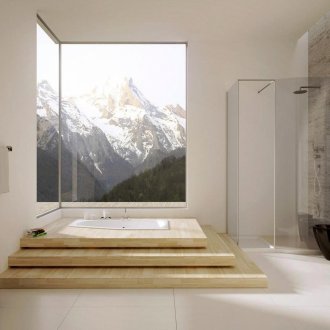 Pencereli banyo