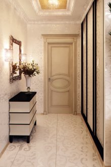 Ceramic tile floor